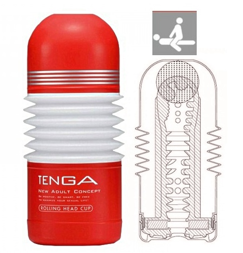 Мастурбатор Tenga Rolling Head