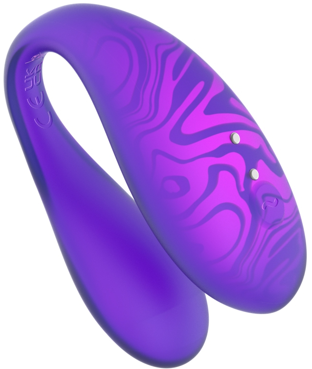Парный вибромассажер TWIN+, Purple AM-001V